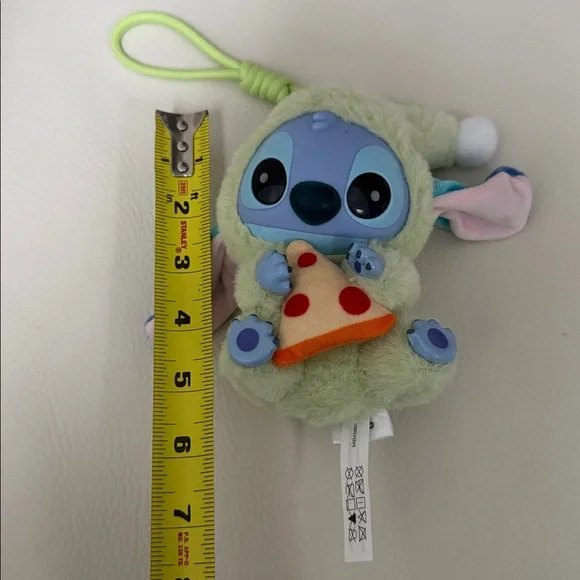 AUTHENTIC Miniso x Disney Stitch Eat Something Before Sleep Plush Pendant - Picture 4 of 5